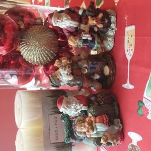 K's Collection Santas in Action- Set of 3